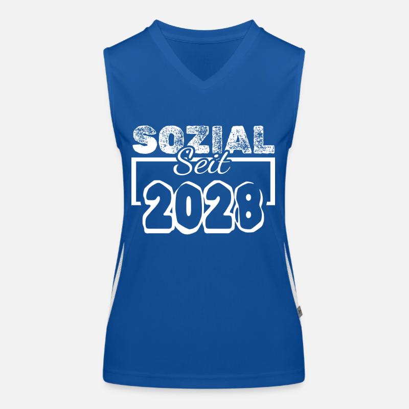 2028 Funktionelles Kontrast-Tank Top für Frauen