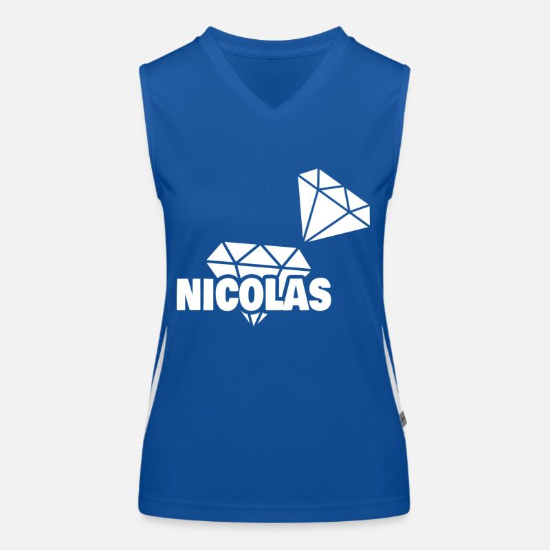 Precious Nicolas Women's Functional Contrast Tank Top
