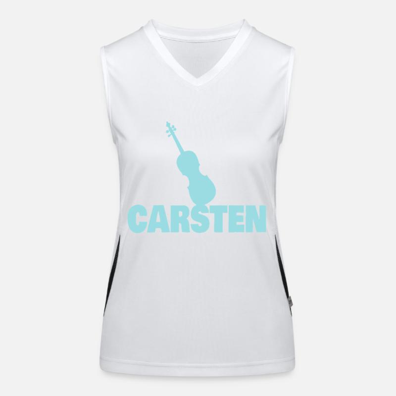 Bratsche Carsten Funktionelles Kontrast-Tank Top für Frauen