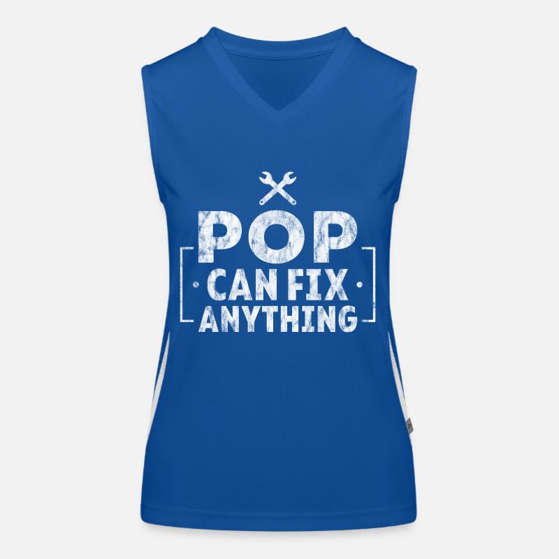 Pop Can Fix Anything 3 Funktionelles Kontrast-Tank Top für Frauen