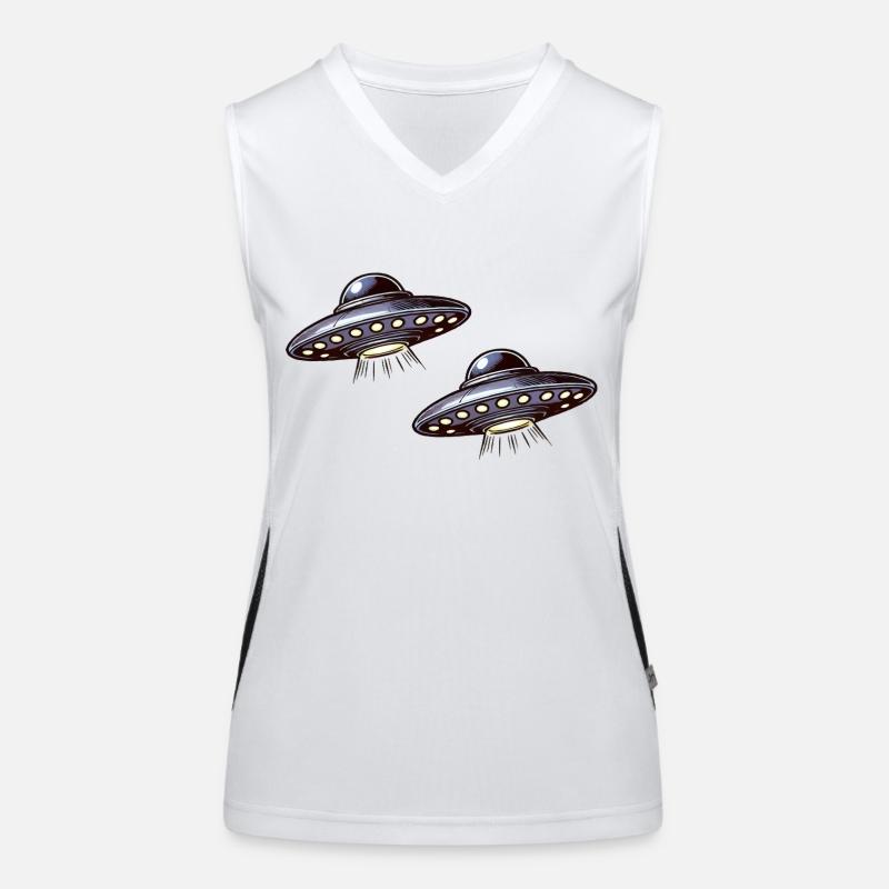 ufos Funktionelles Kontrast-Tank Top für Frauen