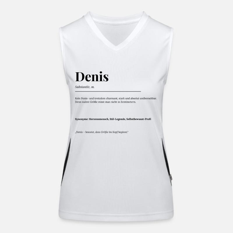 Denis Funktionelles Kontrast-Tank Top für Frauen