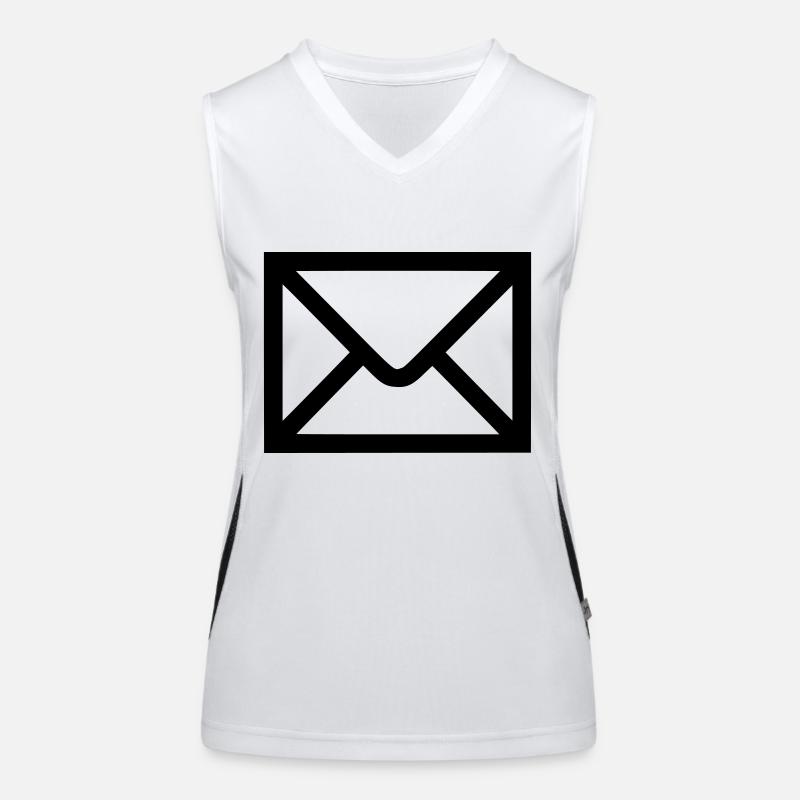 Letter - post - Email Women's Functional Contrast Tank Top