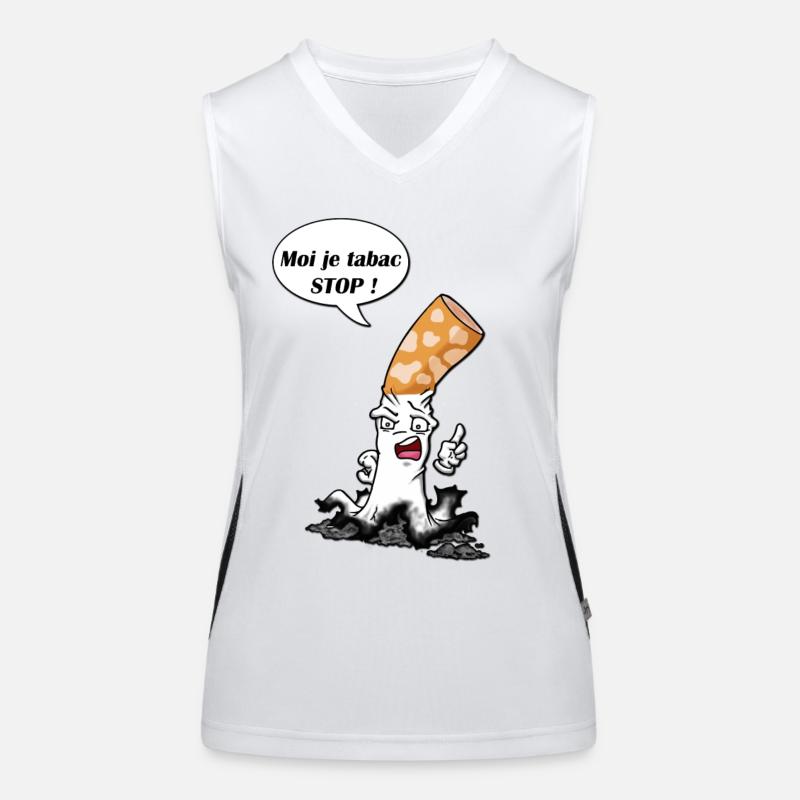 cigarette type 4 Women's Functional Contrast Tank Top