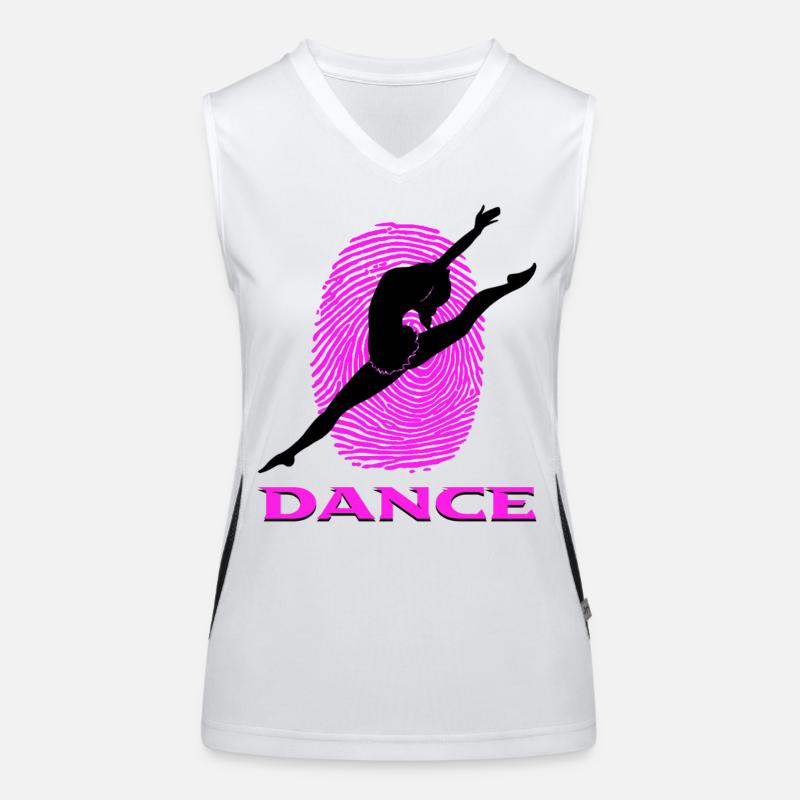 Dance Funktionelles Kontrast-Tank Top für Frauen