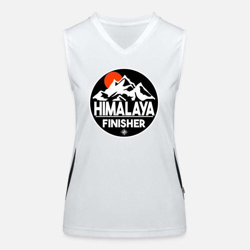 Finisher de l’Himalaya Débardeur respirant contrasté Femme
