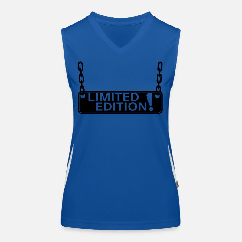 Limited Edition Shield Design Women's Functional Contrast Tank Top