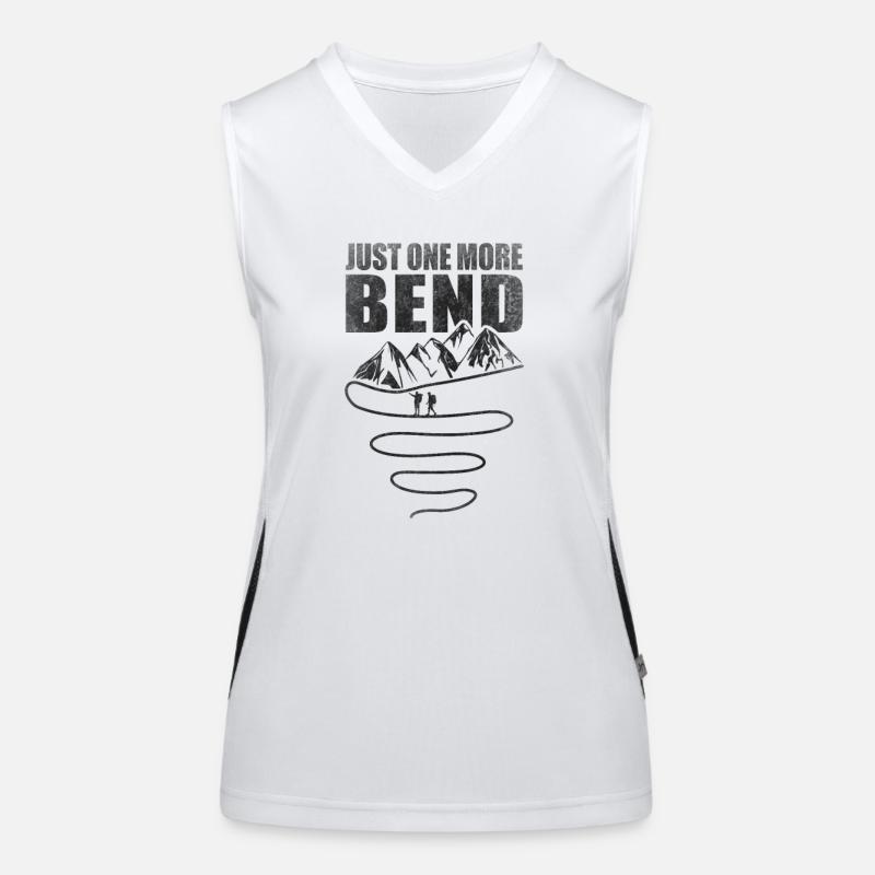 Juste une courbe de plus Débardeur respirant contrasté Femme