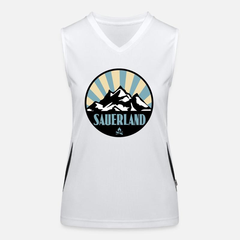 Sauerland Funktionelles Kontrast-Tank Top für Frauen