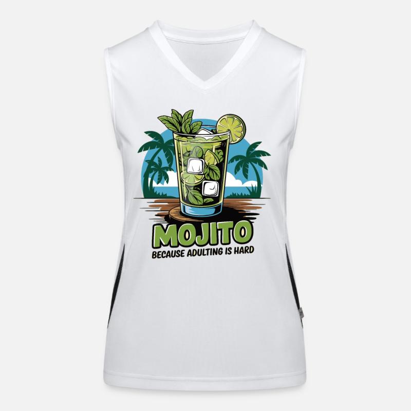 Mojito – The Parent Savior Women's Functional Contrast Tank Top