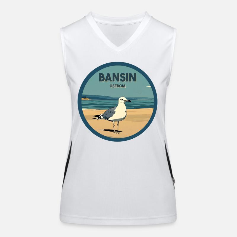Bansin Moewe Funktionelles Kontrast-Tank Top für Frauen