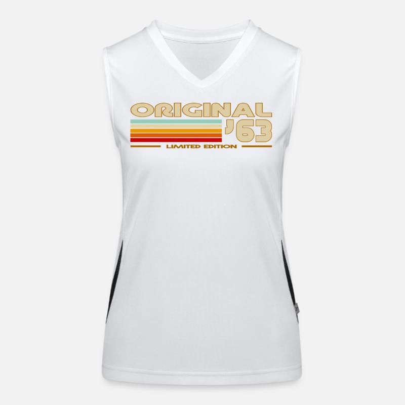 1963 Funktionelles Kontrast-Tank Top für Frauen
