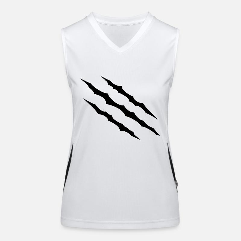 Scratches Women's Functional Contrast Tank Top