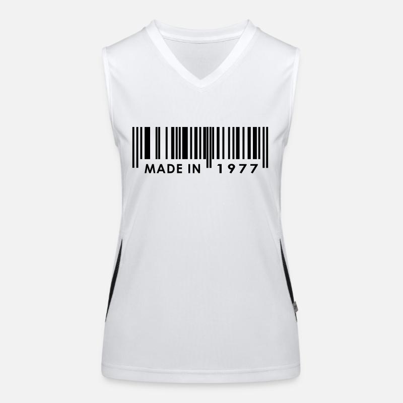 Geburtstag 1977 Funktionelles Kontrast-Tank Top für Frauen