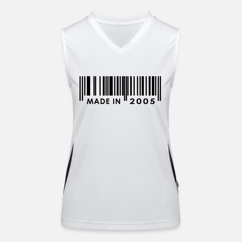 Geburtstag 2005 Funktionelles Kontrast-Tank Top für Frauen