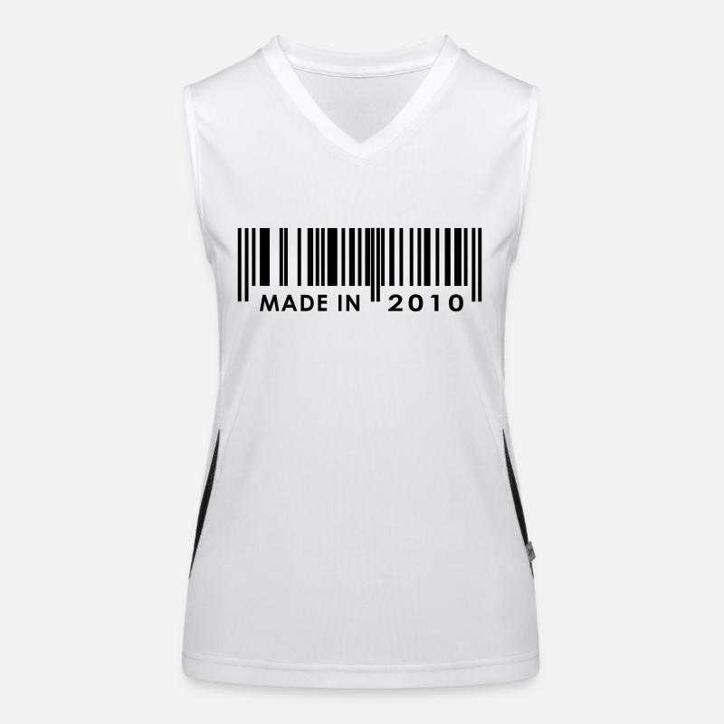 Geburtstag 2010 Funktionelles Kontrast-Tank Top für Frauen