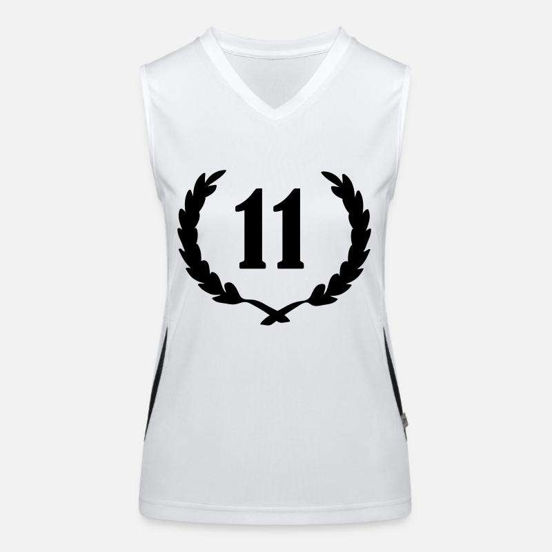 Lorbeerkranz 11 Funktionelles Kontrast-Tank Top für Frauen