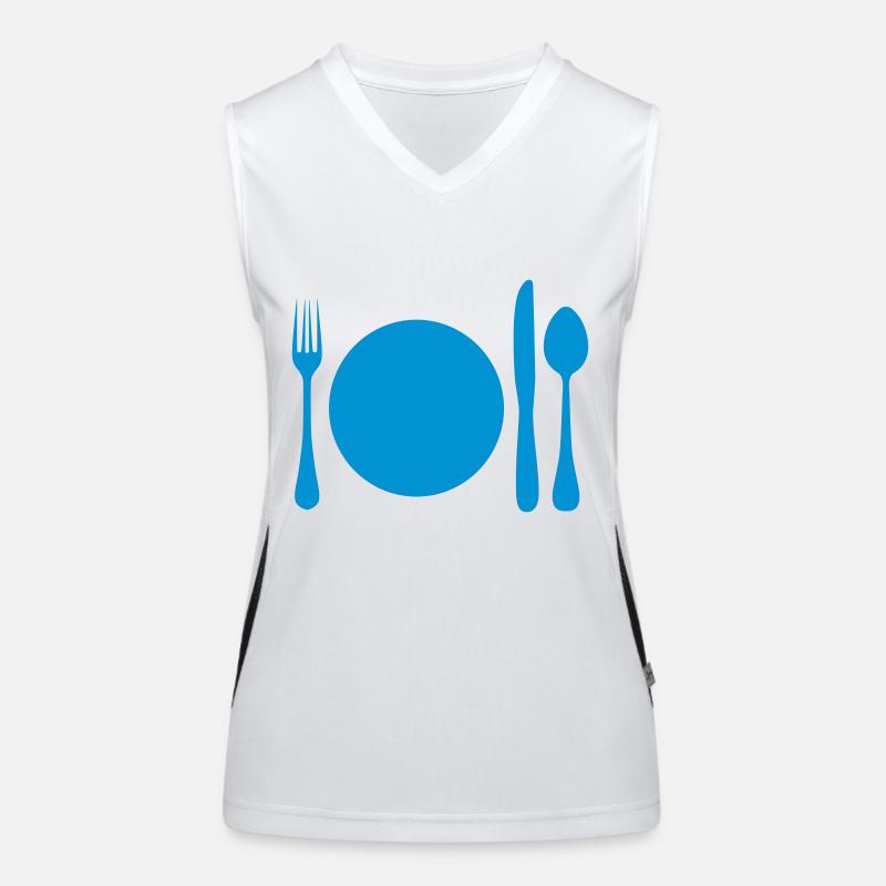 Essen Funktionelles Kontrast-Tank Top für Frauen