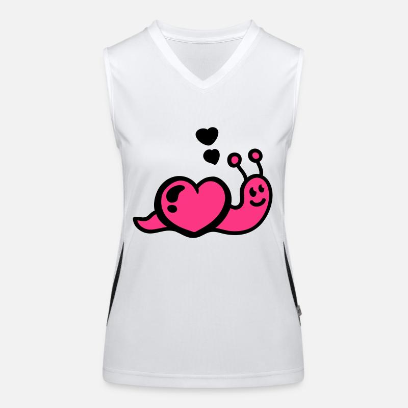 Heart worm Women's Functional Contrast Tank Top