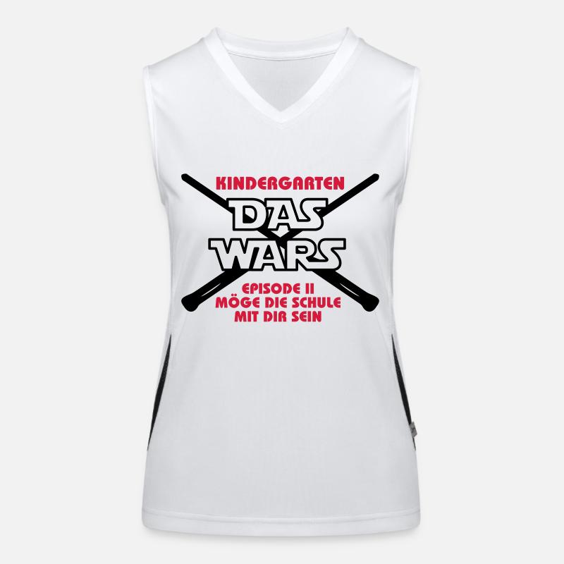 DAS WARS_v2 Funktionelles Kontrast-Tank Top für Frauen