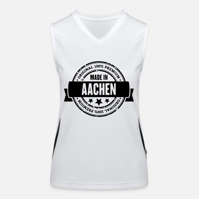 Made in Aachen Funktionelles Kontrast-Tank Top für Frauen