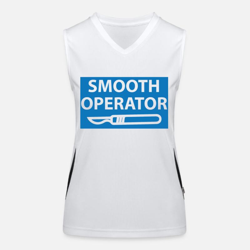 Doktor / Arzt: Smooth Operator Funktionelles Kontrast-Tank Top für Frauen