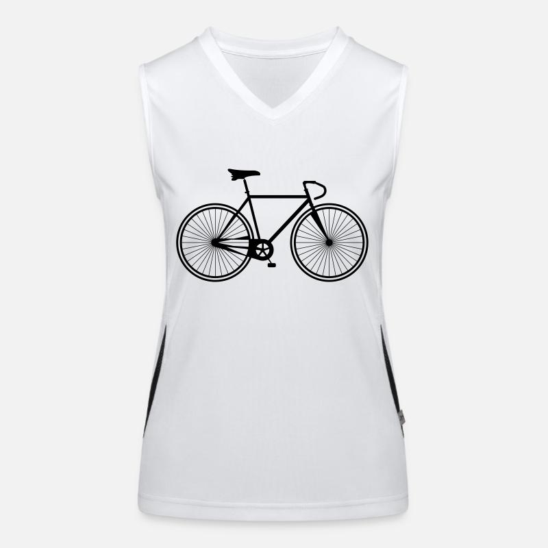 vélo Débardeur respirant contrasté Femme
