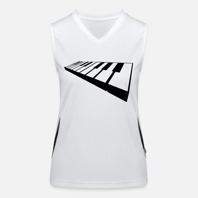 keyboard Women's Functional Contrast Tank Top