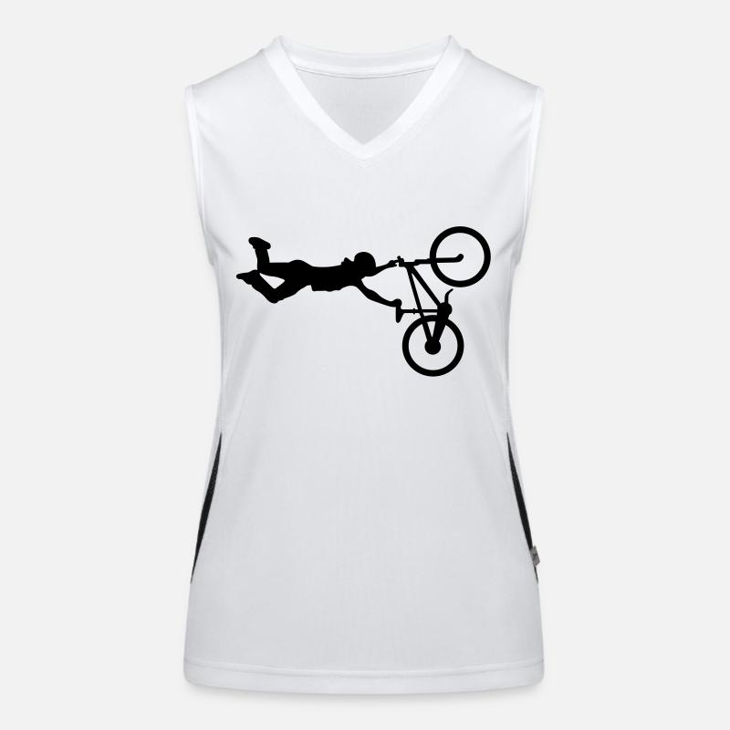 BMX # 2 Débardeur respirant contrasté Femme