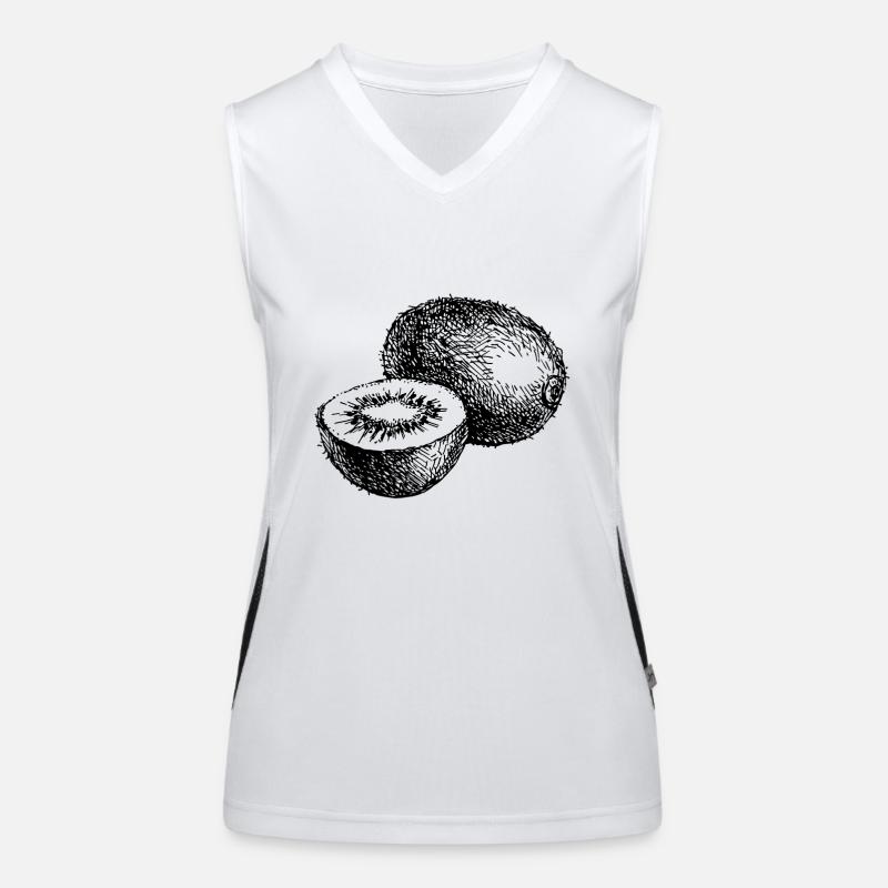 Kiwi lovers Women's Functional Contrast Tank Top