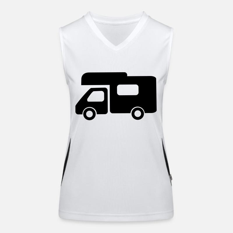 camping-car Débardeur respirant contrasté Femme