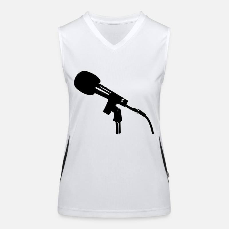 Microphone Women's Functional Contrast Tank Top