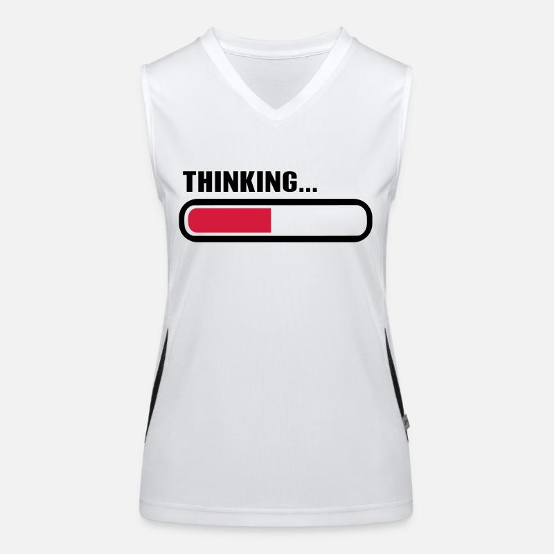 Thinking loading Women's Functional Contrast Tank Top