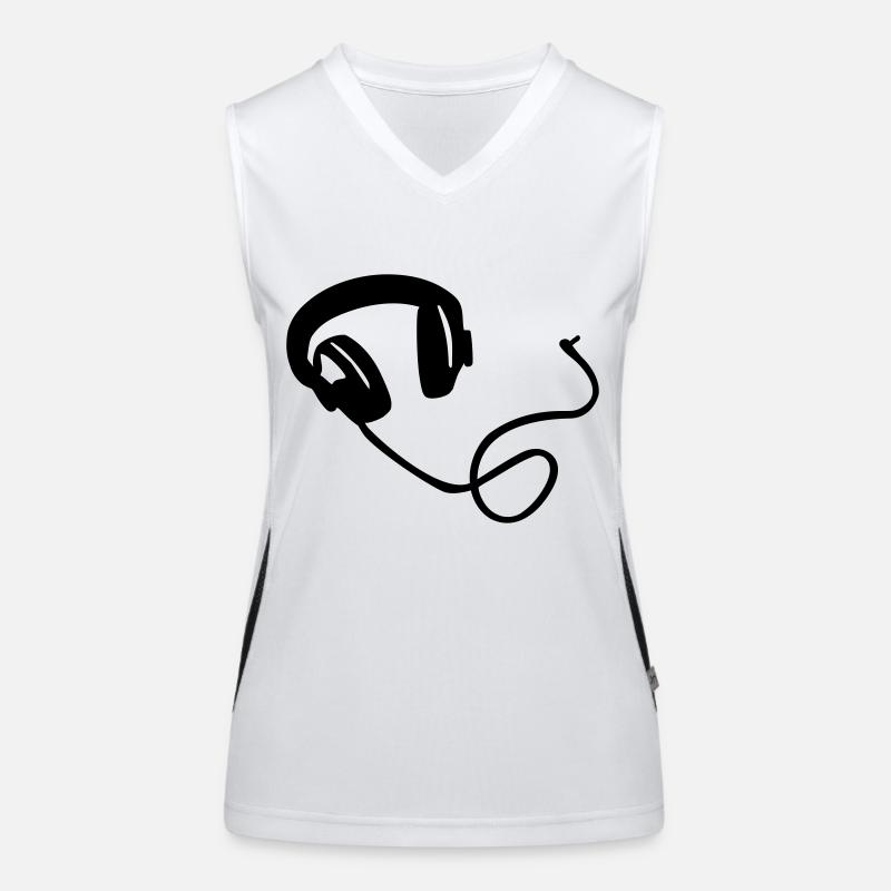 Casque Débardeur respirant contrasté Femme