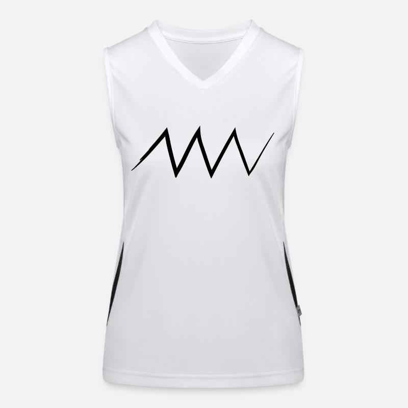 Rogue tines 1c Vicious Dog Women's Functional Contrast Tank Top
