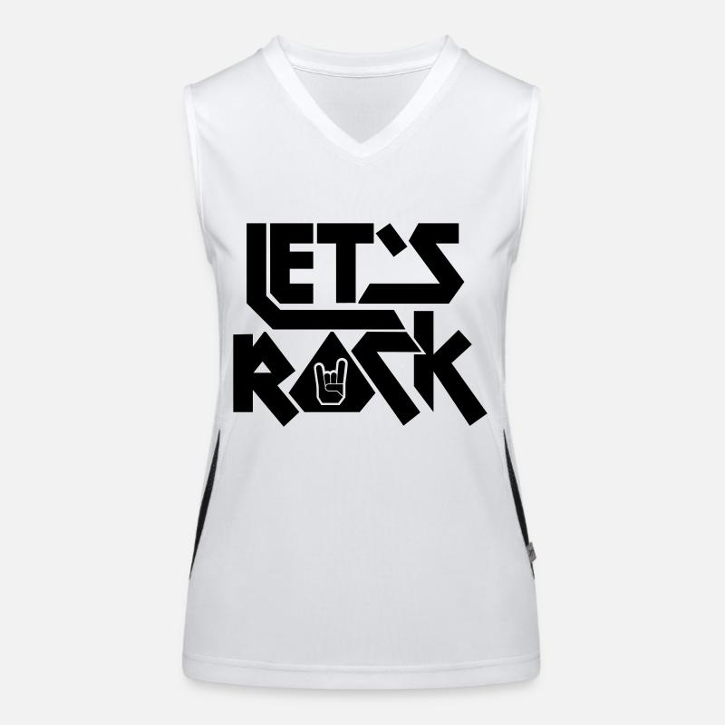 Let's Rock Funktionelles Kontrast-Tank Top für Frauen