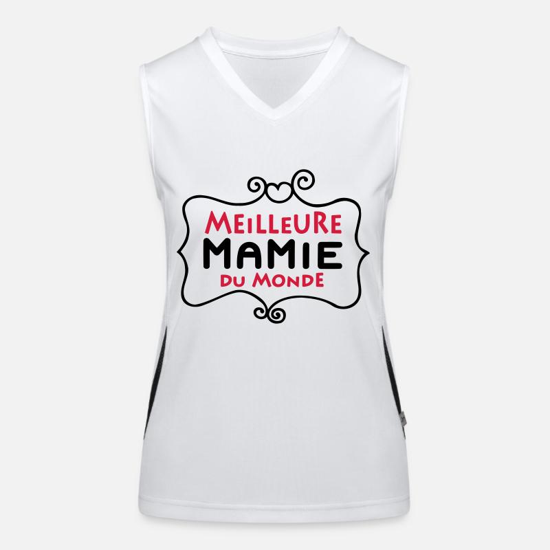 OMA bessere Welt (2c) Funktionelles Kontrast-Tank Top für Frauen