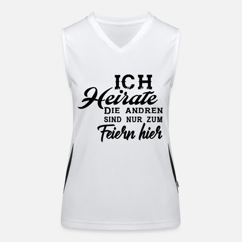 ich Heirate - die anderen Funktionelles Kontrast-Tank Top für Frauen