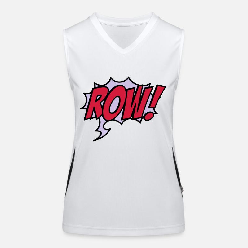 rudern Funktionelles Kontrast-Tank Top für Frauen