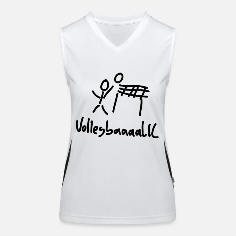 volleyball Funktionelles Kontrast-Tank Top für Frauen