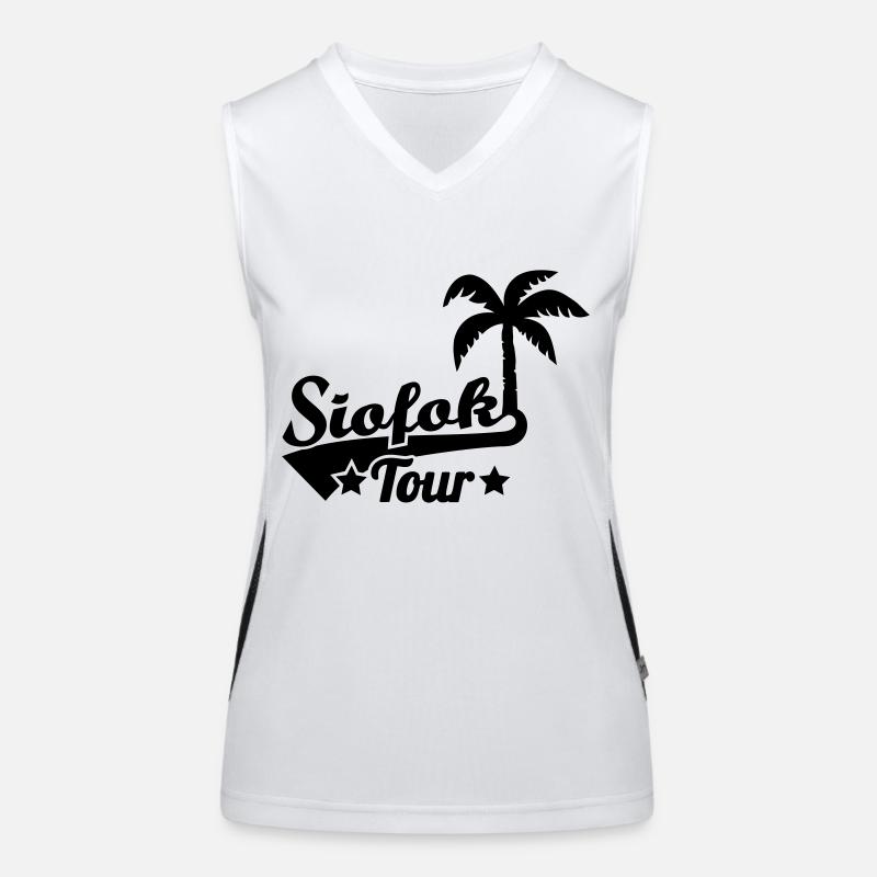 Siofok Funktionelles Kontrast-Tank Top für Frauen