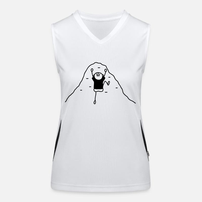 Klettern Kletterwand Funktionelles Kontrast-Tank Top für Frauen