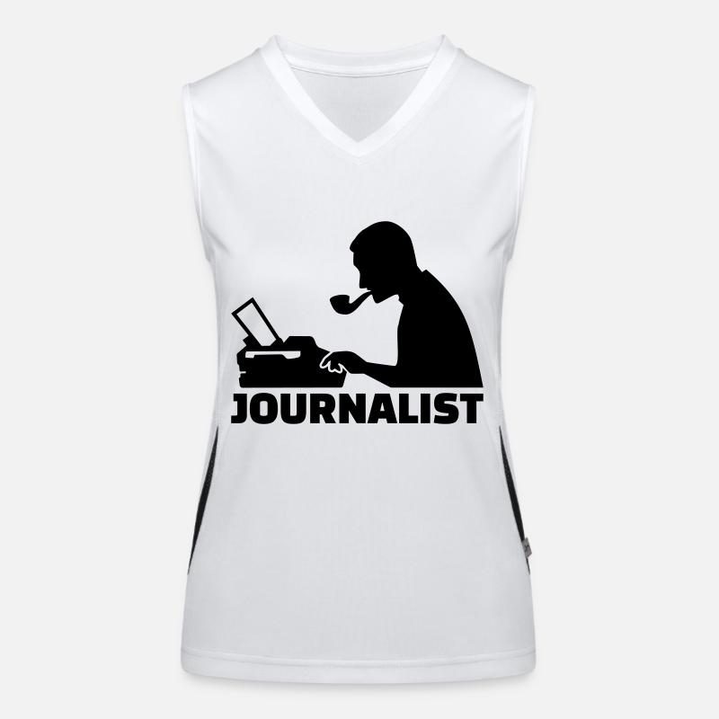 Journaliste Débardeur respirant contrasté Femme