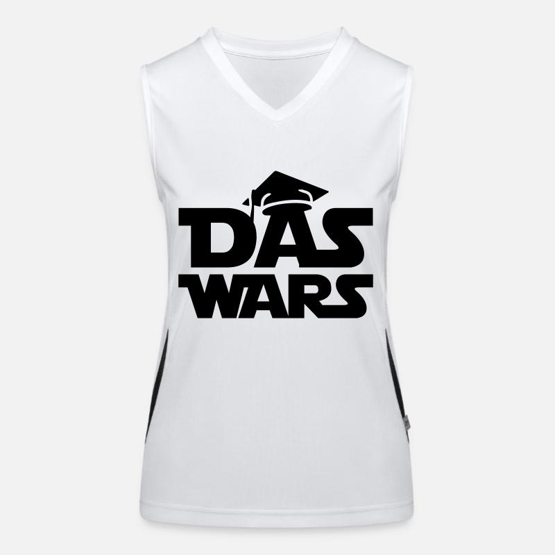 abi das wars Funktionelles Kontrast-Tank Top für Frauen
