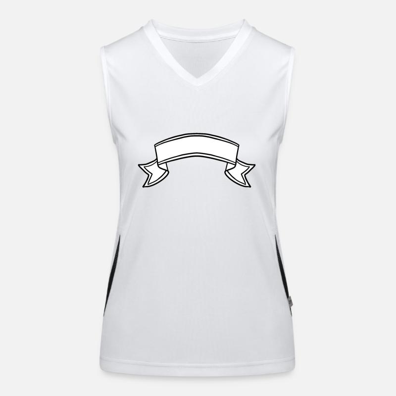 bannière Débardeur respirant contrasté Femme