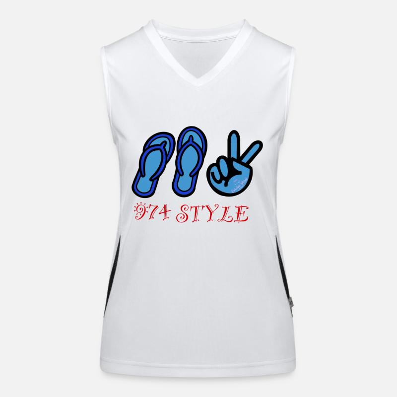 Savate 2 doigts Débardeur respirant contrasté Femme