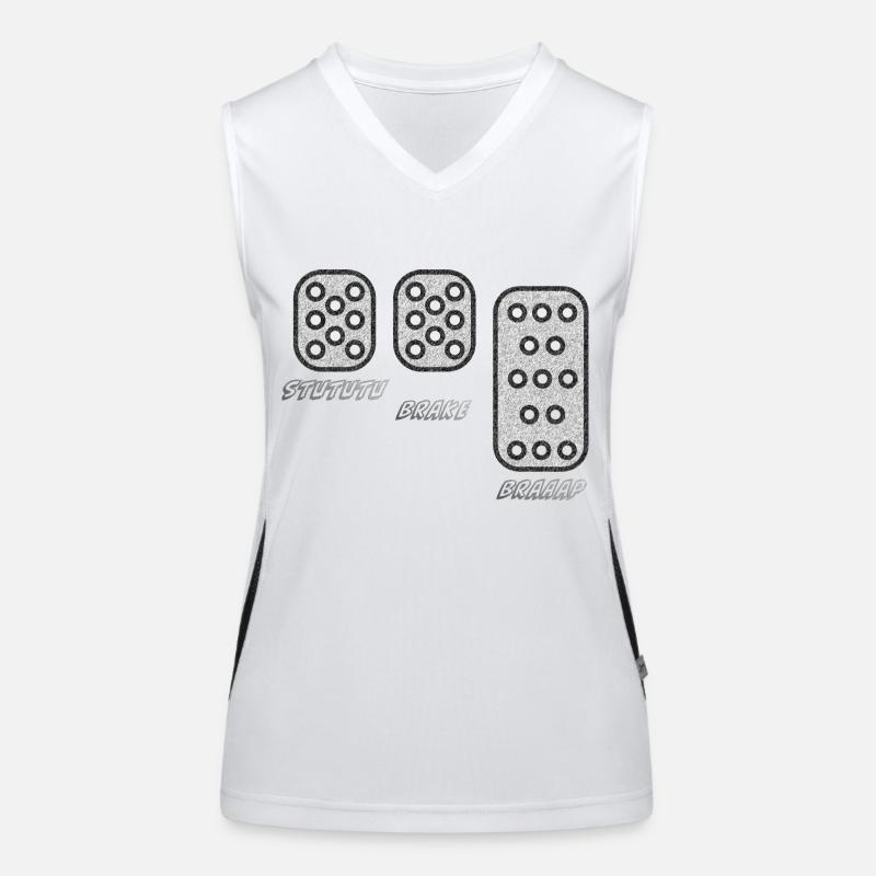 STUTUTU - Pression de suralimentation Débardeur respirant contrasté Femme