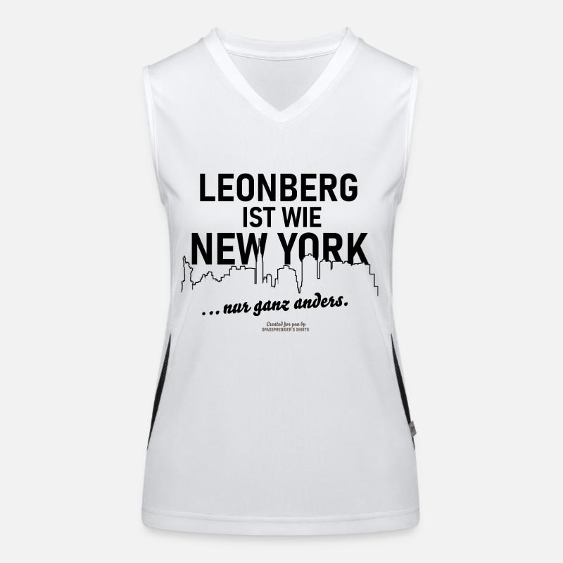 Leonberg Funktionelles Kontrast-Tank Top für Frauen