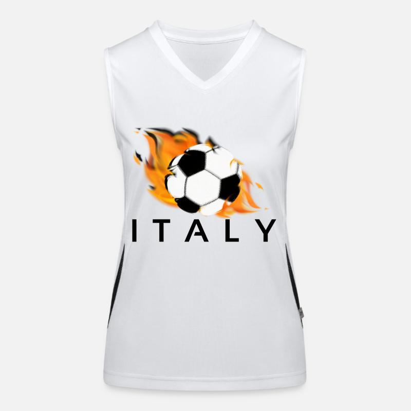 Italy Women's Functional Contrast Tank Top