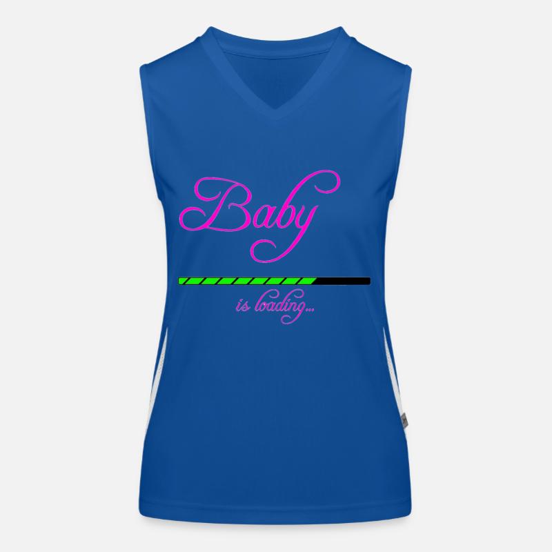 Baby is loading Funktionelles Kontrast-Tank Top für Frauen